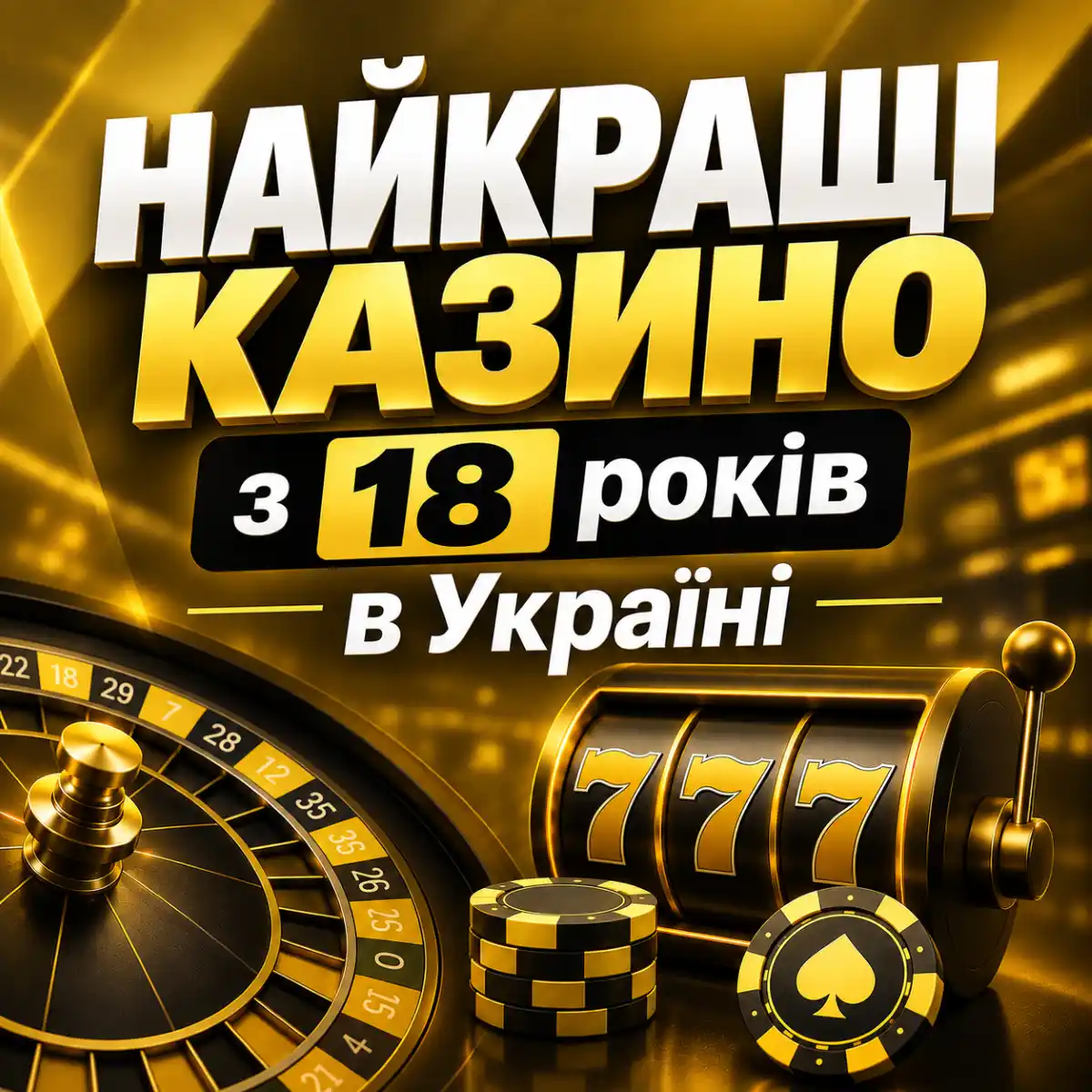 Казино з 18 років в Україні